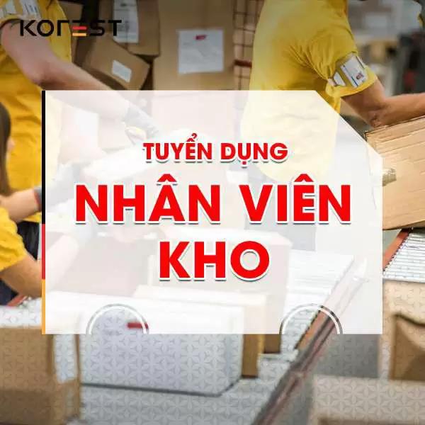 Tuyển Gấp Nhân viên Kho - Kế Toán Kho tại Định Công Hà Nội, Nhân viên kế toán kho xuất nhập hàng
